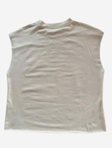 Edgy Graphic Sleeveless Top