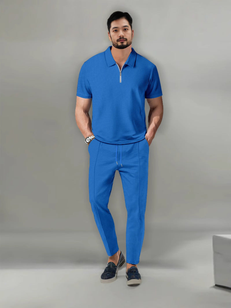 Casual Polo & Jogger Set for Men