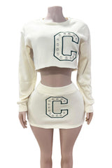 Two-Piece Sweatshirt Set