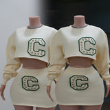 Two-Piece Sweatshirt Set