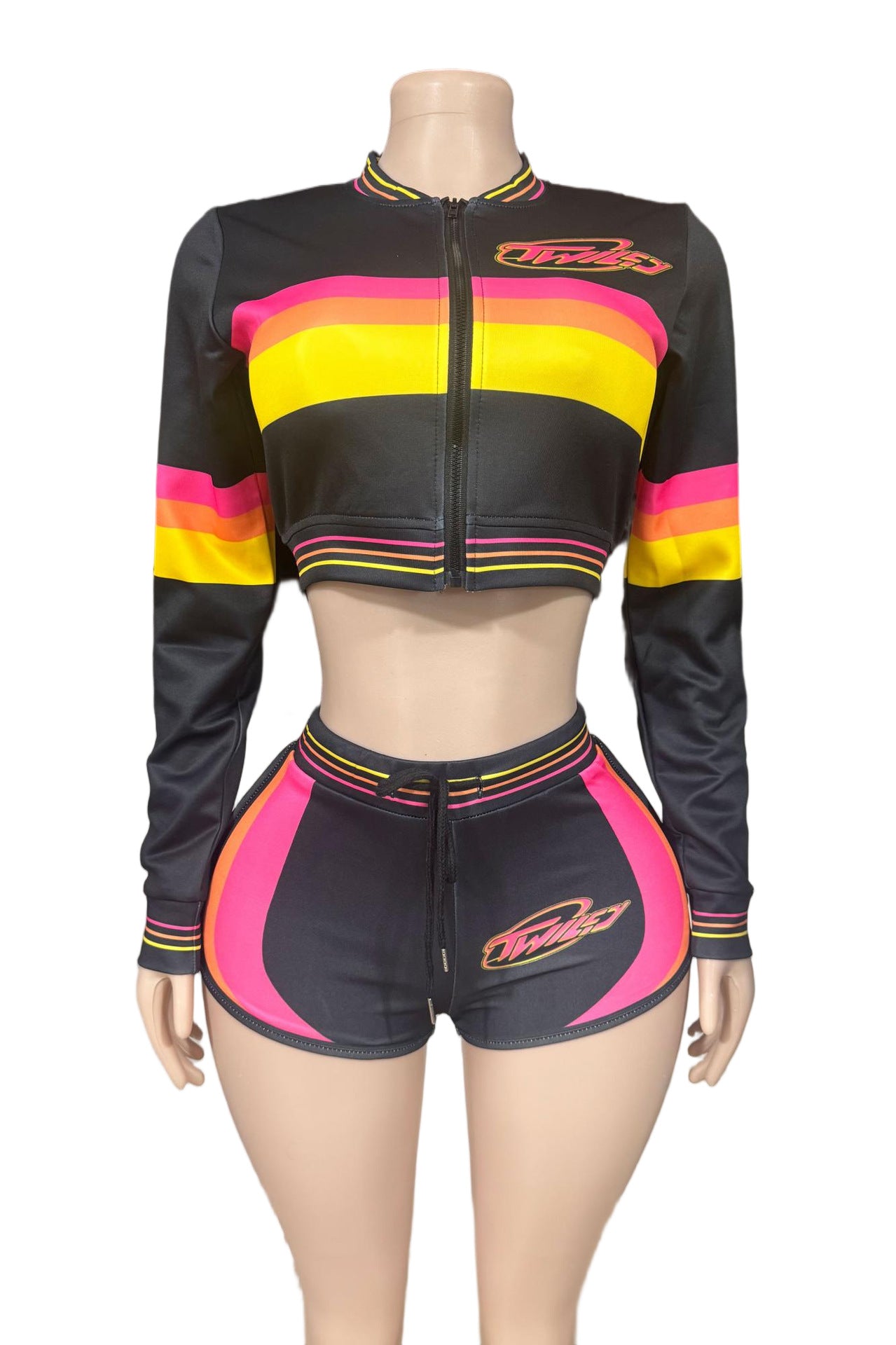 Colorblock Sportswear Set