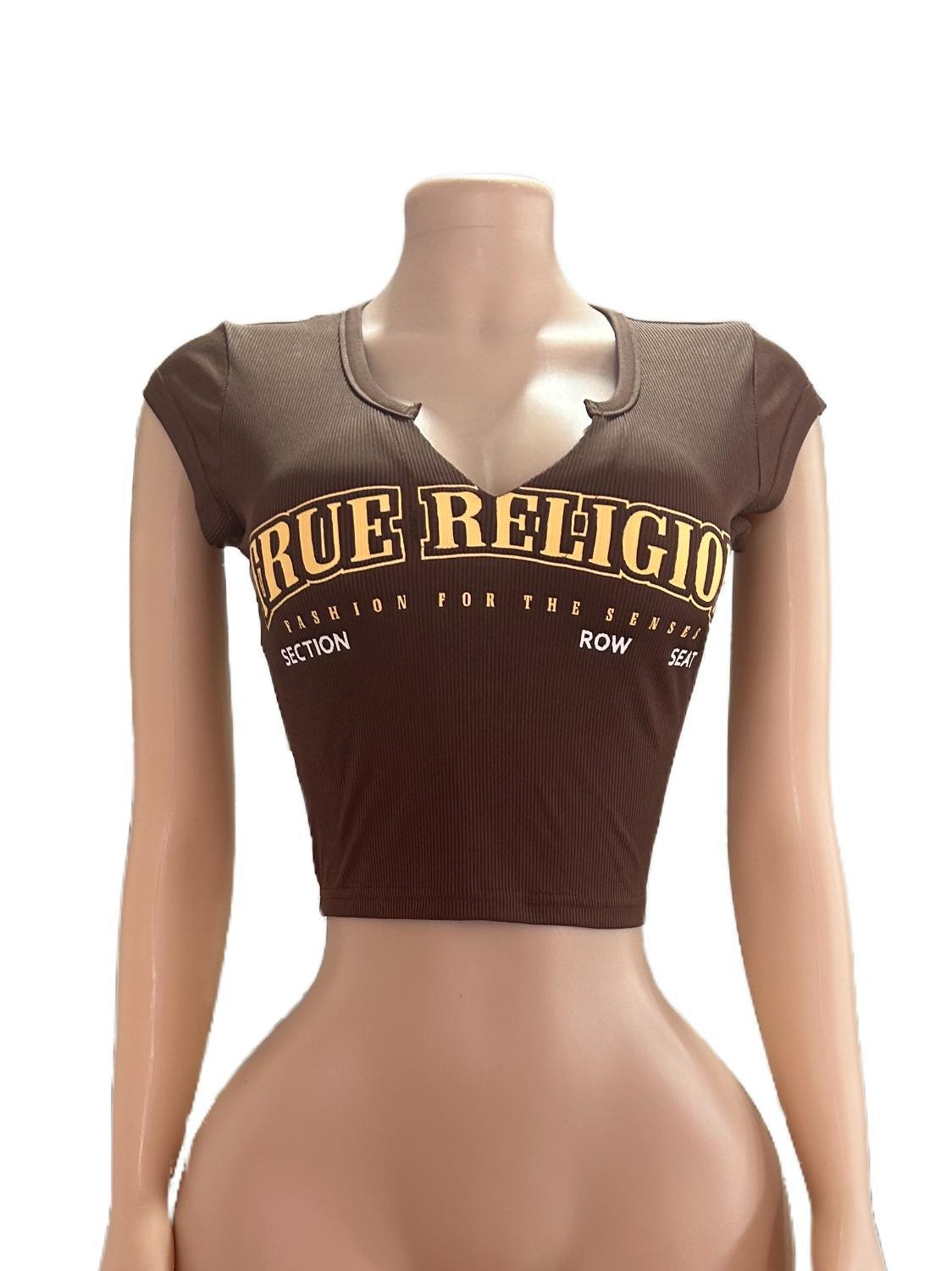 Cropped Graphic T-Shirt