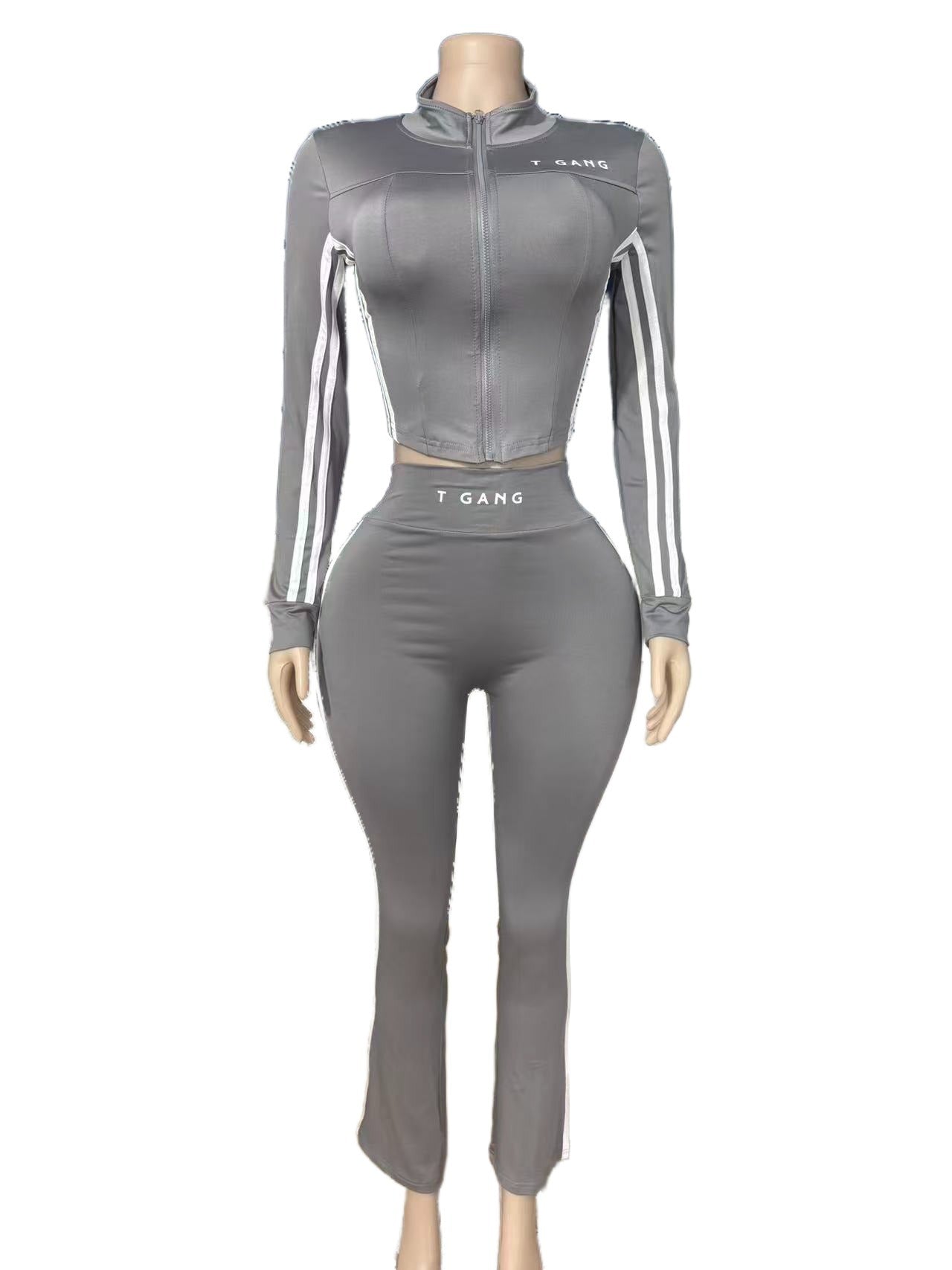 Stylish Athletic Two-Piece Set