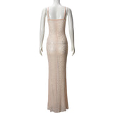 Elegant Sequin Maxi Dress