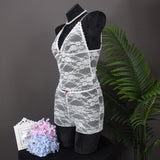 White Lace Lingerie Set