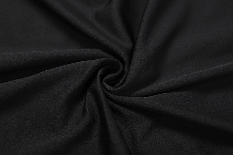 Black Cut-Out Maxi Dress