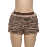 Cozy Faux Fur Shorts