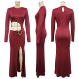 Stunning Cut-Out Evening Dress