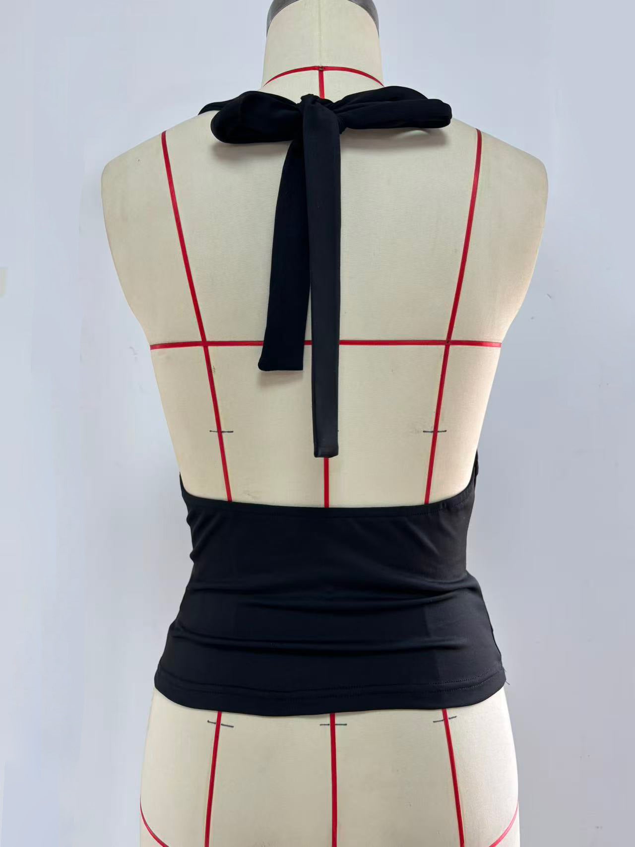 Elegant Draped Sleeveless Top