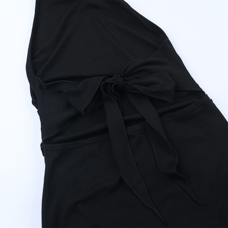 Halter Neck Bodycon Mini Dress