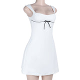 Bodycon Dress with Embellished Waist Detail