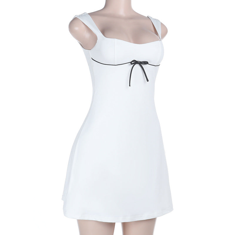 Bodycon Dress with Embellished Waist Detail