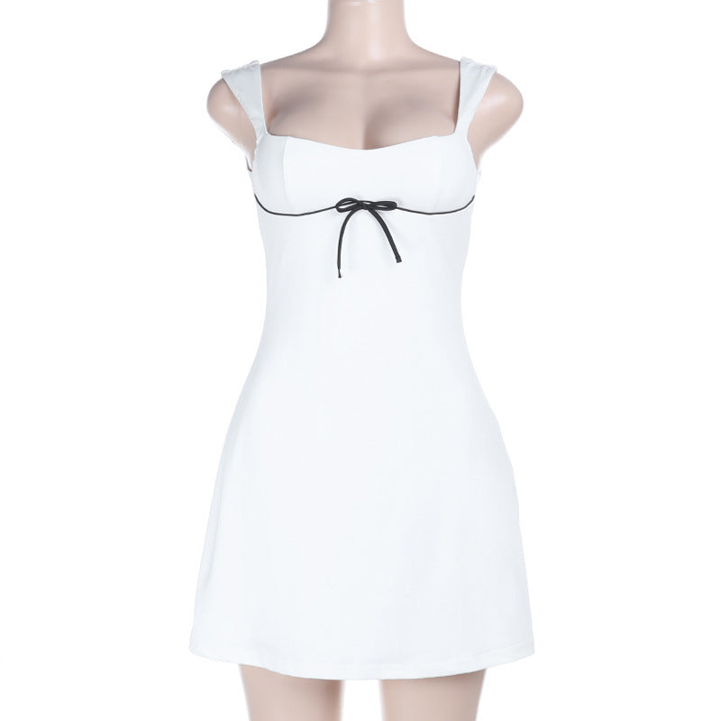 Bodycon Dress with Embellished Waist Detail