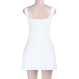 Bodycon Dress with Embellished Waist Detail