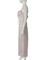 Plaid Sleeveless Dress with Tie Detail