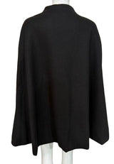 Cape Coat with Belt Detail