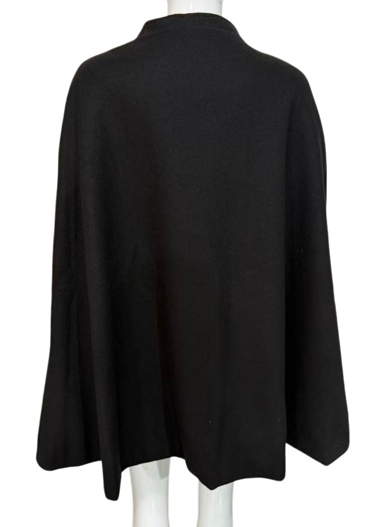Cape Coat with Belt Detail