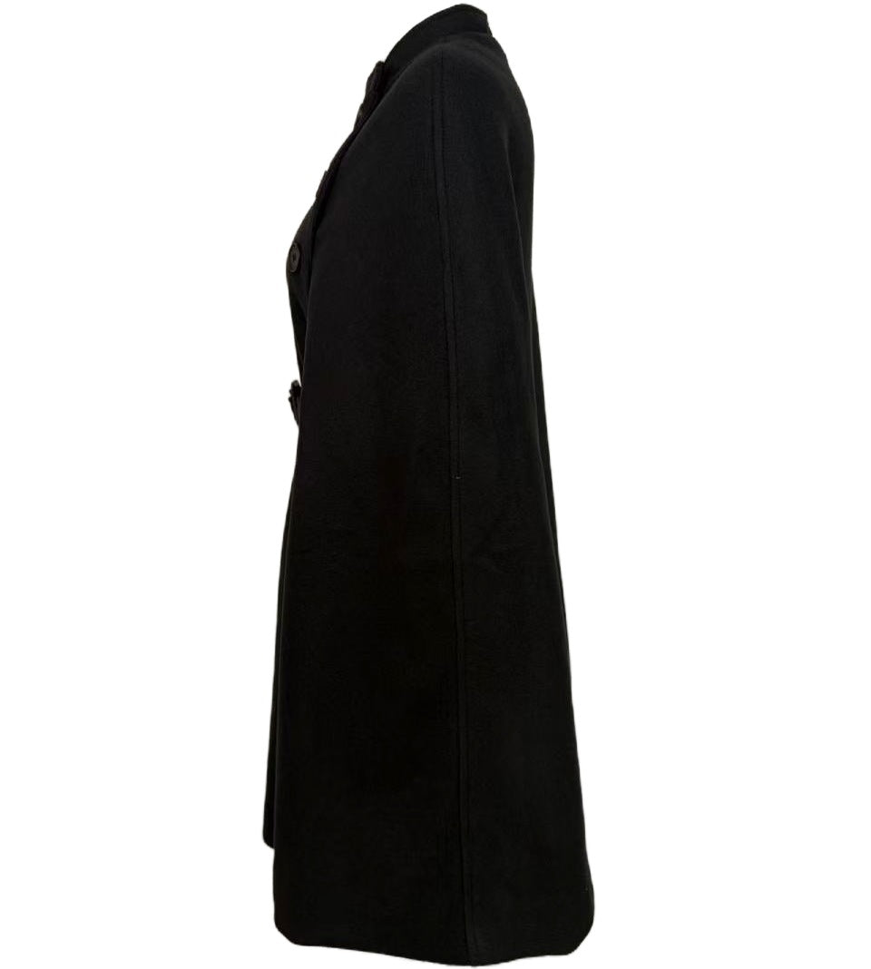 Cape Coat with Belt Detail