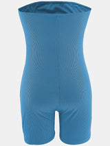 Sleeveless Ribbed Bodycon Jumpsuit