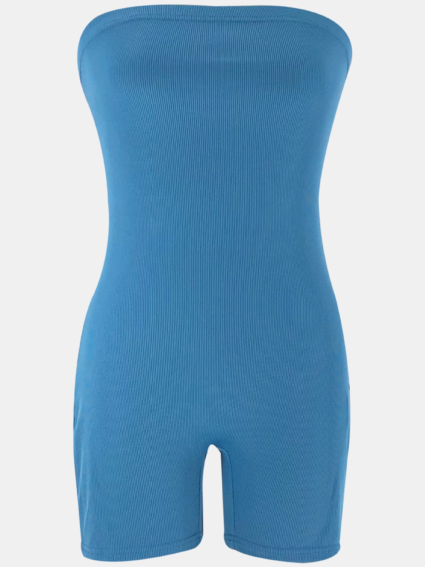 Sleeveless Ribbed Bodycon Jumpsuit
