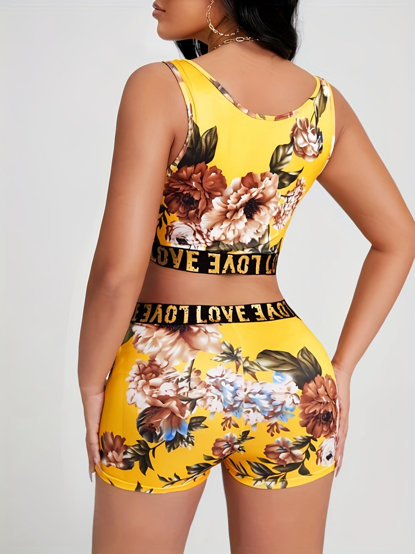 Floral Two-Piece Loungewear Set