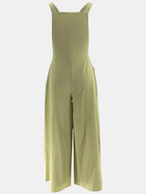 Pleated Wide-leg Jumpsuit