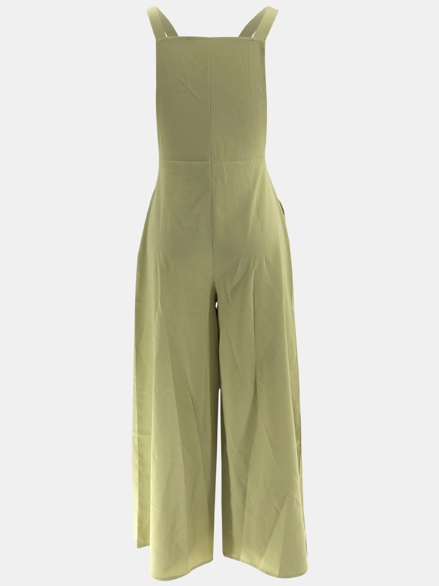 Pleated Wide-leg Jumpsuit
