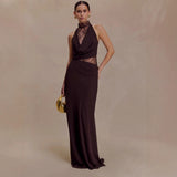 Elegant Lace Maxi Dress