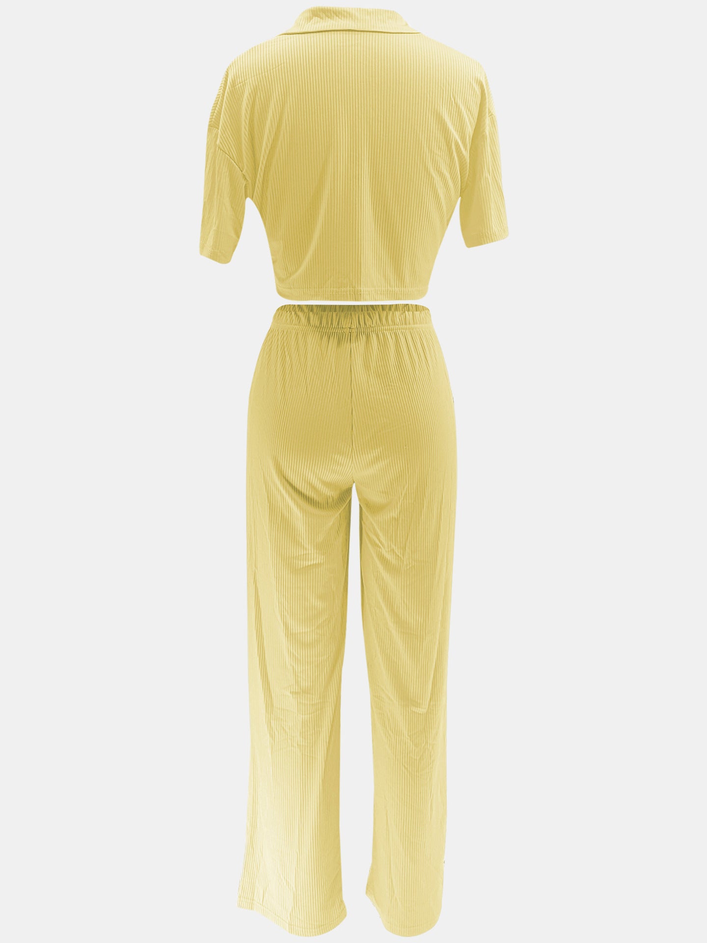 Striped Pattern Casual Lounge Set
