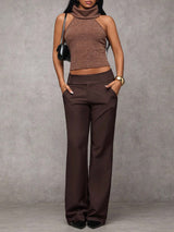 Elegant Wide-Leg Trousers