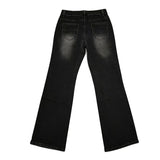 Wide-Leg Jeans with Design