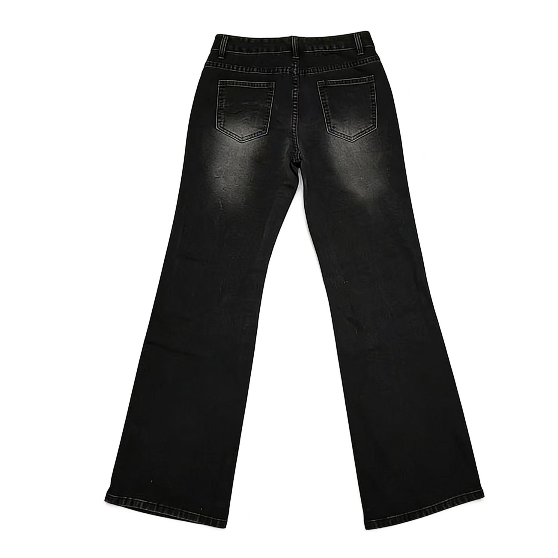 Wide-Leg Jeans with Design
