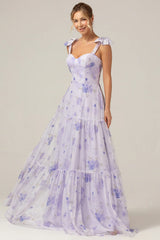 Vintage-Inspired Floral Maxi Dress