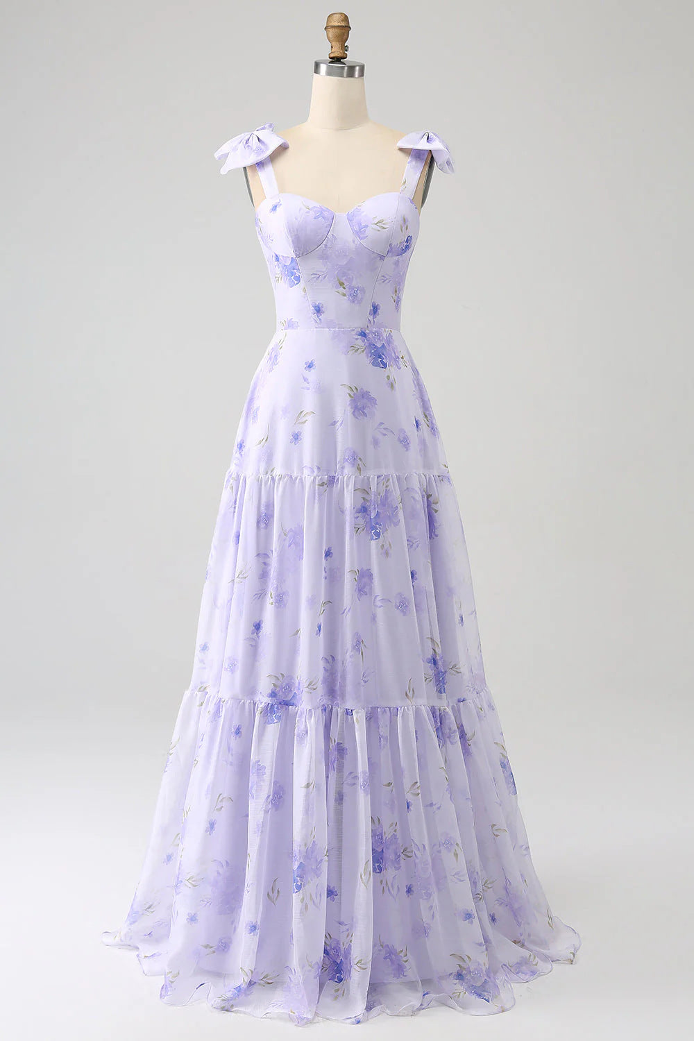 Vintage-Inspired Floral Maxi Dress