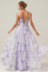 Vintage-Inspired Floral Maxi Dress