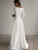 Classic Long-Sleeve Maxi Dress