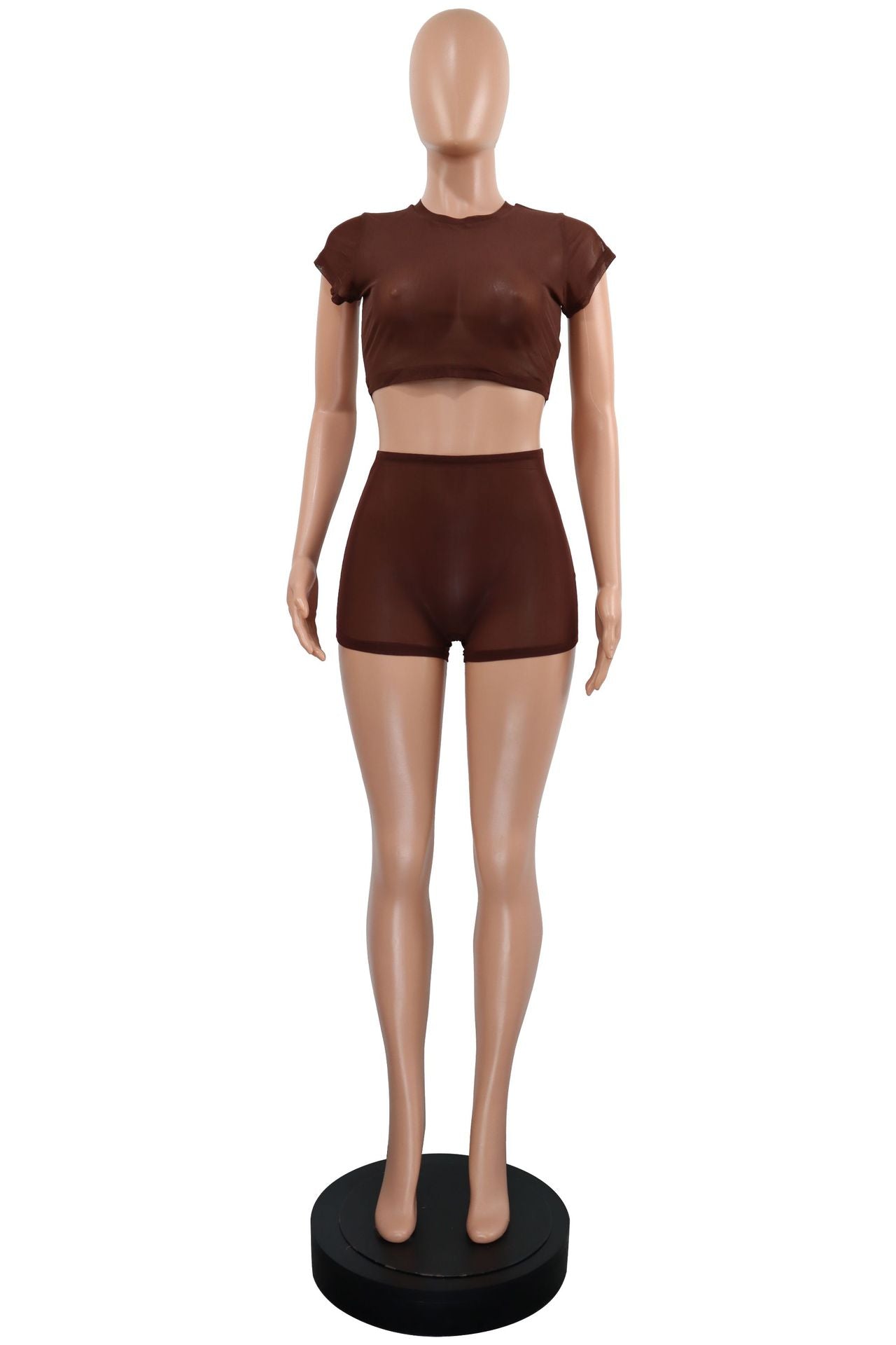 Mesh Two-Piece Set