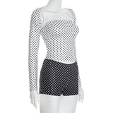 Polka Dot Cut-Out 3 Piece Set