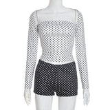 Polka Dot Cut-Out 3 Piece Set