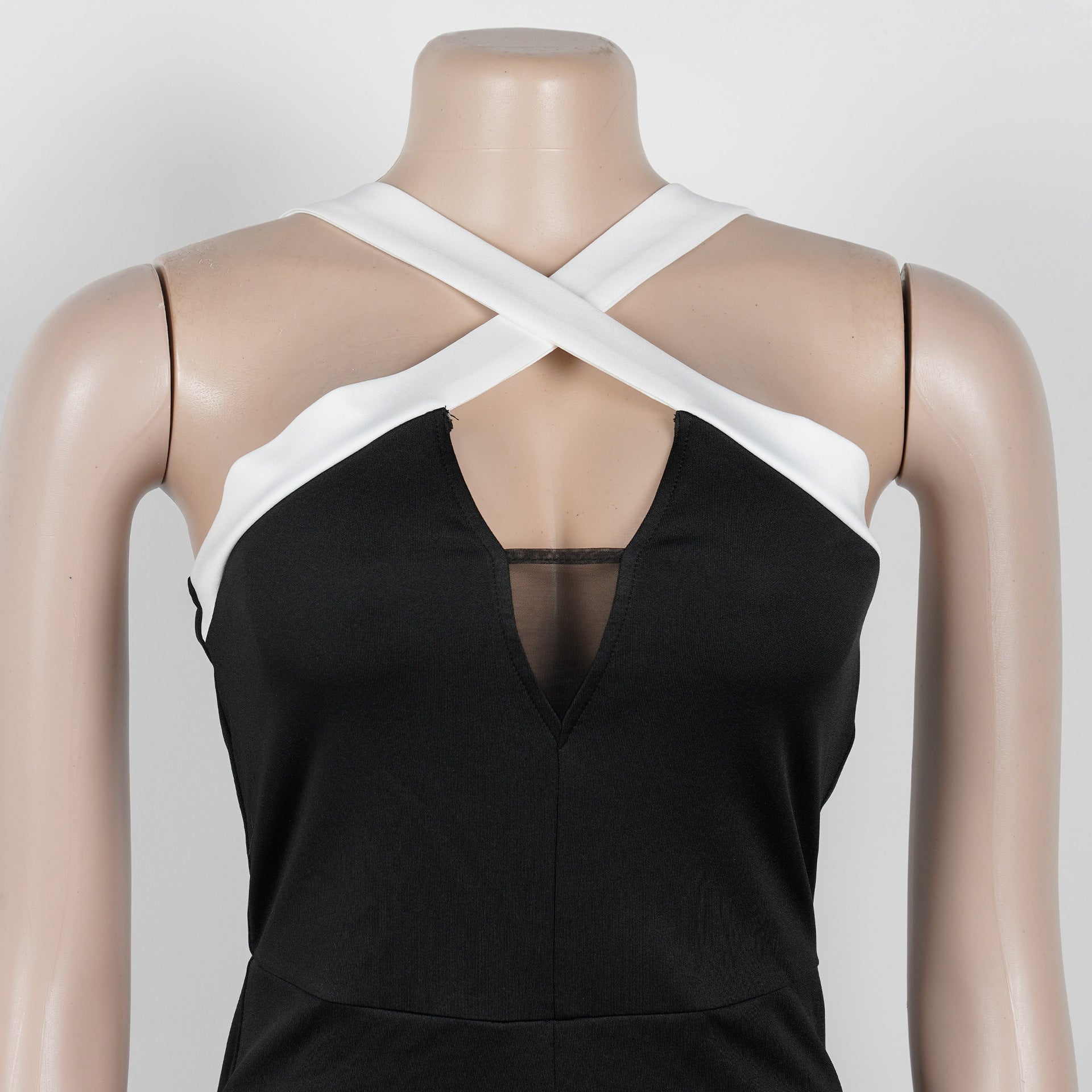 Jumpsuit with Accents and Pockets
