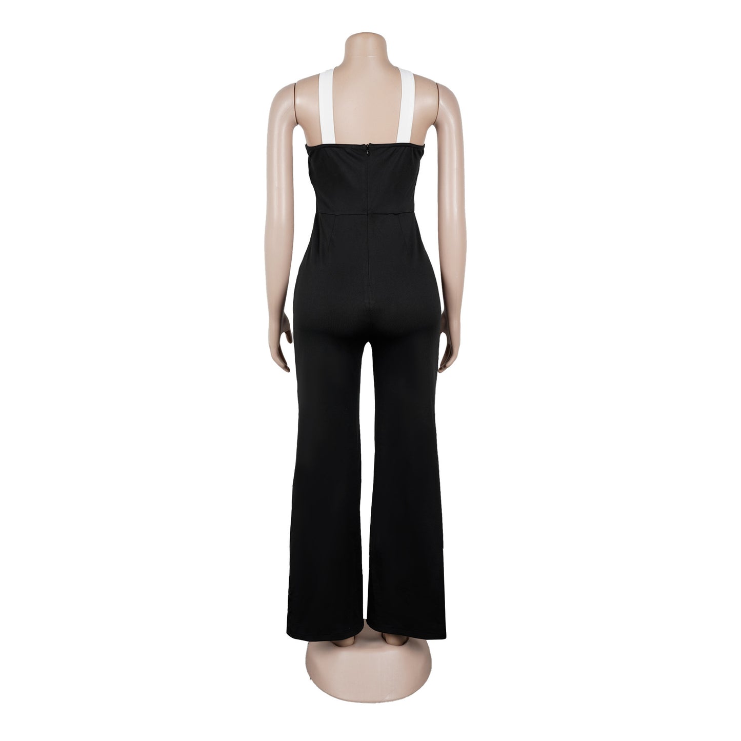 Jumpsuit with Accents and Pockets