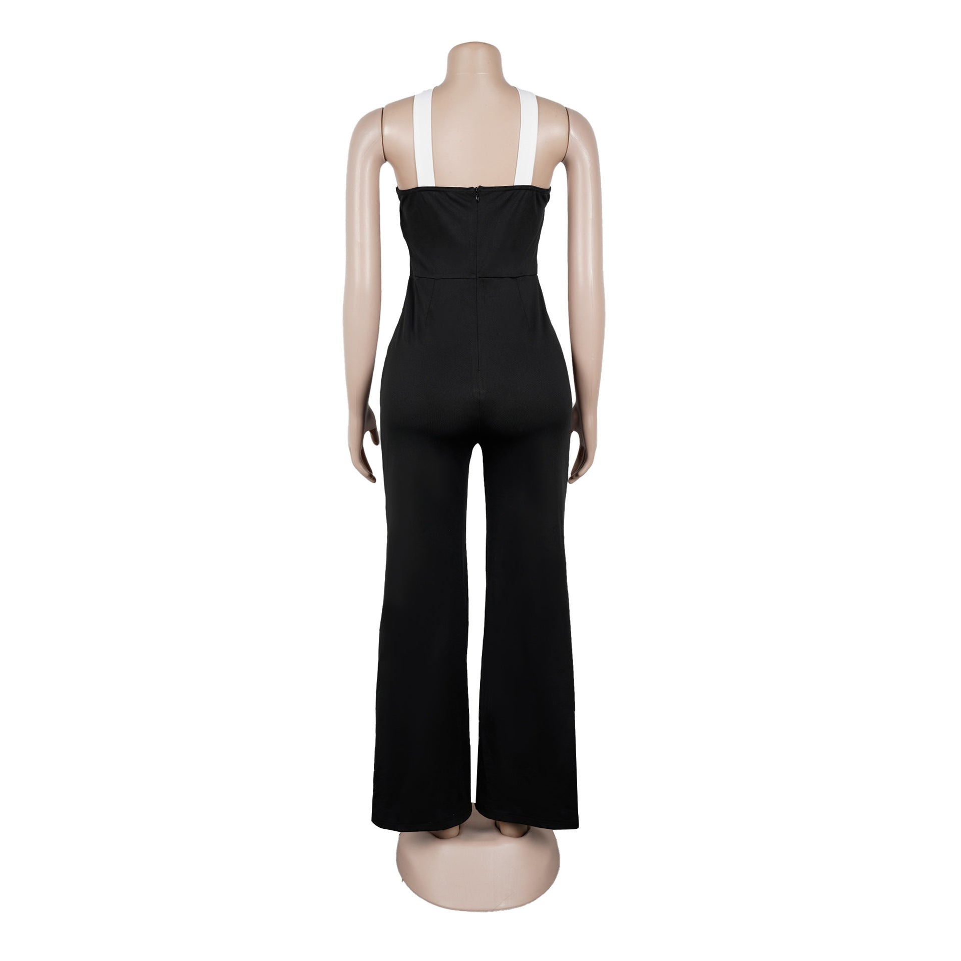 Jumpsuit with Accents and Pockets