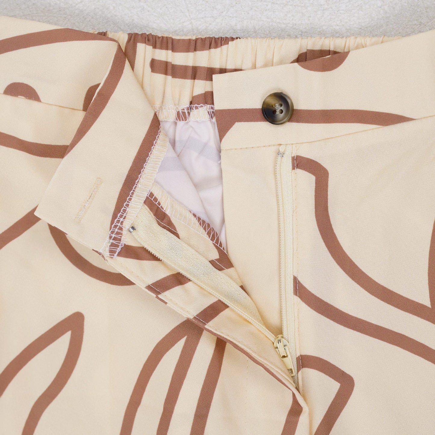 Abstract Print Lounge Set