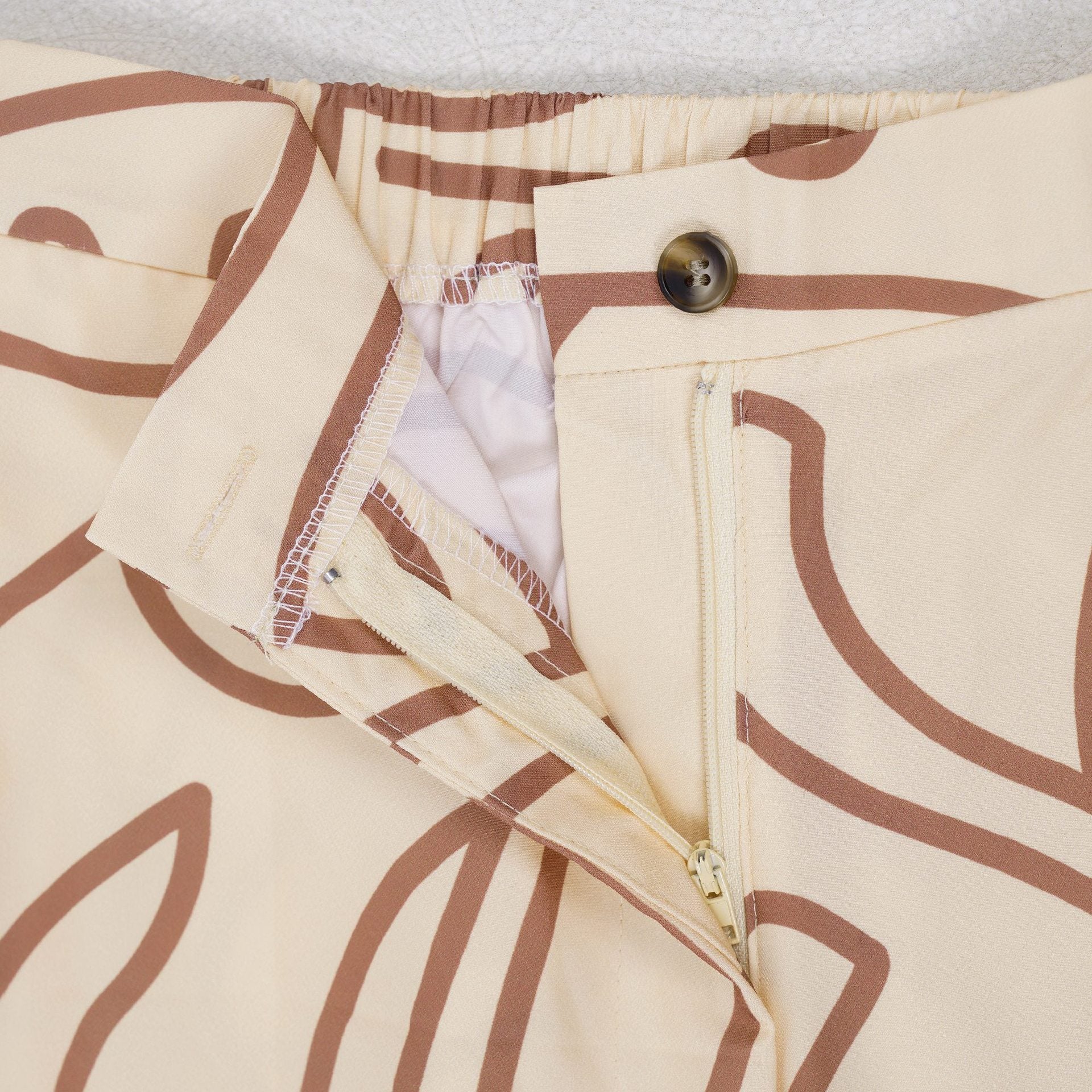 Abstract Print Lounge Set