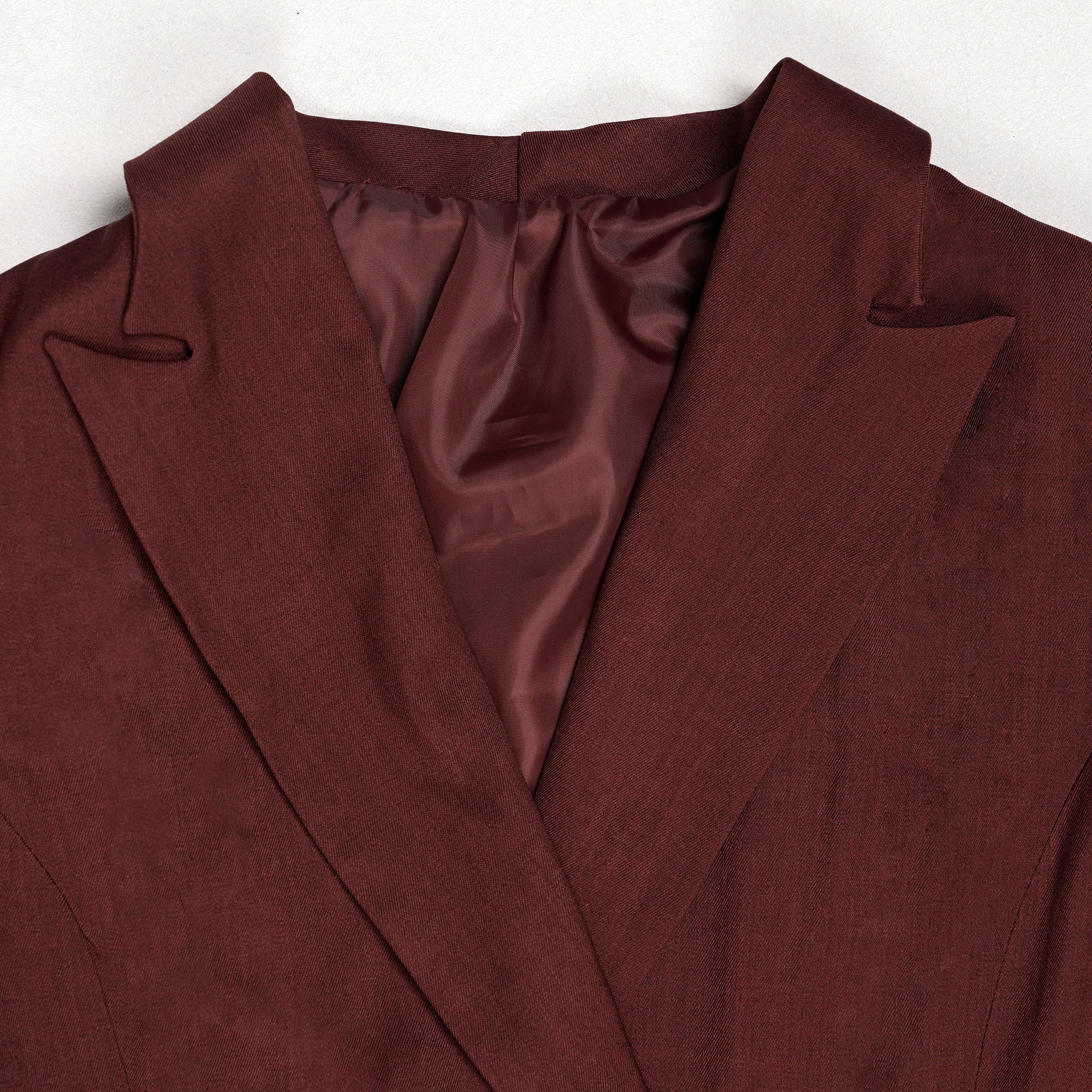 Blazer Suit with Wide-Leg Pants