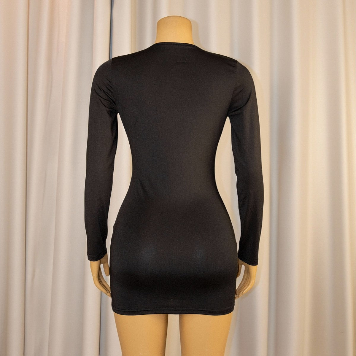 Mini Dress with Long Sleeves