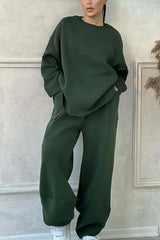 Oversized Sweatshirt Sets with Pockets