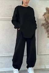Oversized Sweatshirt Sets with Pockets