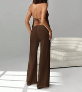 Elegant Halter Lounge Set