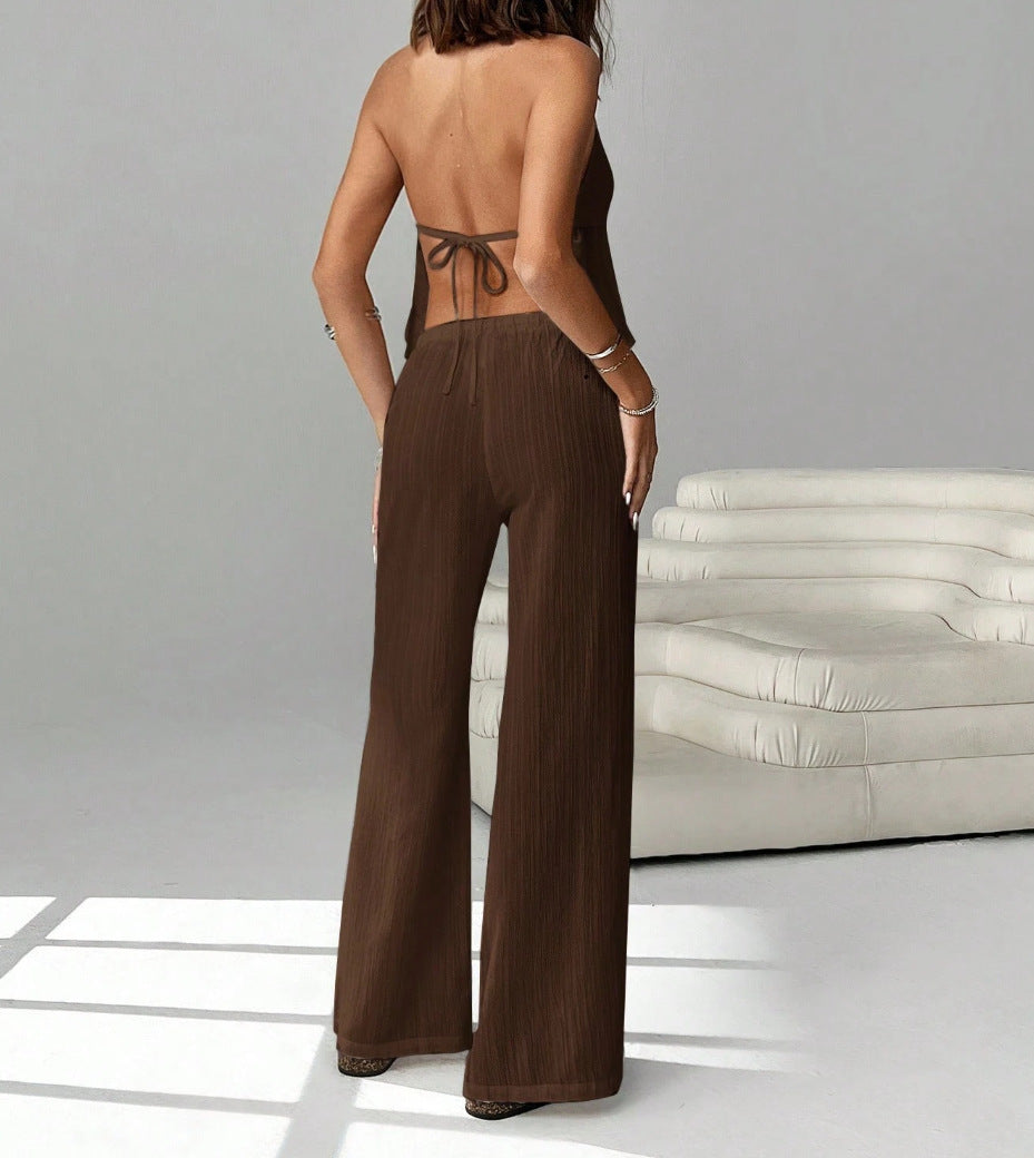 Elegant Halter Lounge Set